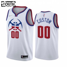 Dres Denver Nuggets Prilagođeni 2020-21 Earned Edition Swingman - Dječji